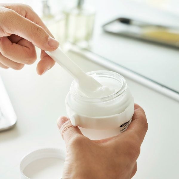 山崎実業 収納バンド付き美容クリームスパチュラ タワー tower