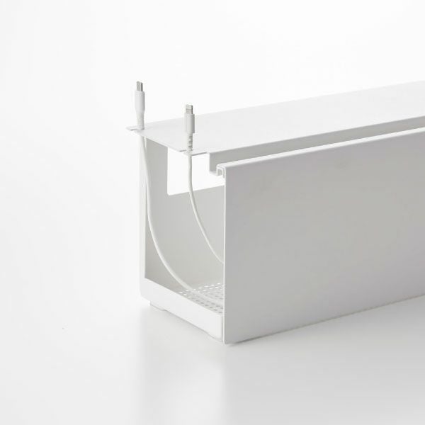 山崎実業 デスク下天板ケーブルラック タワー ロング tower | 収納ボックス・タワーシリーズ