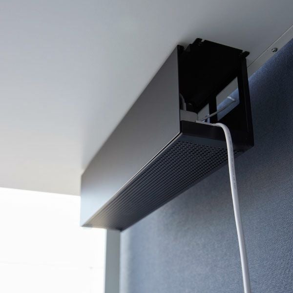 山崎実業 デスク下天板ケーブルラック タワー ロング tower | 収納ボックス・タワーシリーズ