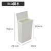 SOLOW 袋の交換が楽なダストボックス 40L 2個セット | インテリア雑貨・ゴミ箱