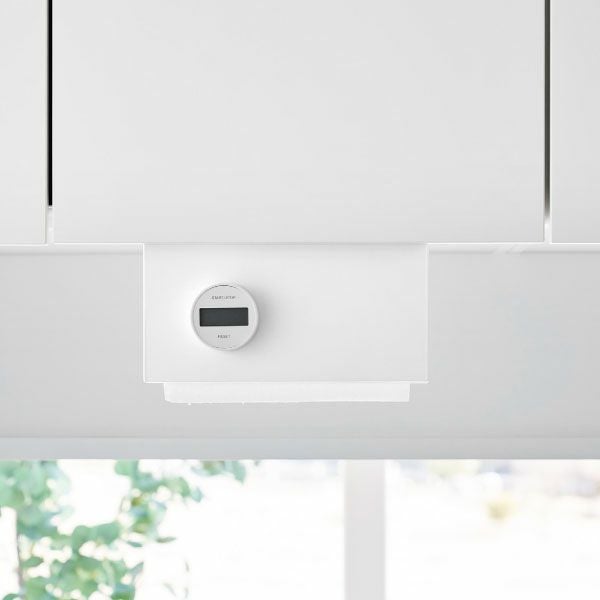 山崎実業 片手でカット戸棚下キッチンペーパーホルダー　タワー　カバー付き　S | キッチン雑貨・タワーシリーズ