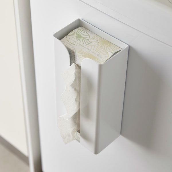 山崎実業 マグネットポリ袋＆キッチンペーパーホルダー タワー tower | キッチン雑貨・タワーシリーズ