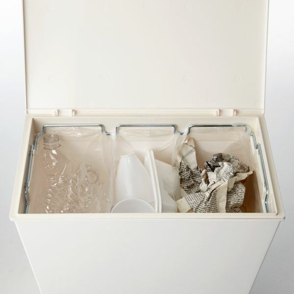 kcud クード シンプル スリム クラフト 3個セット | インテリア雑貨・ゴミ箱