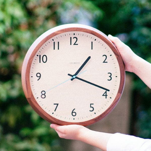 CHAMBRE DROP CLOCK シャンブル ドロップクロック ウォームグレイ | インテリア雑貨・掛け時計