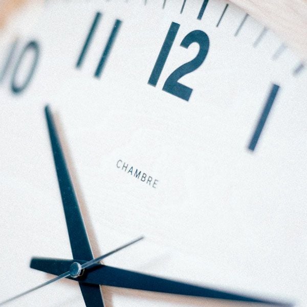 CHAMBRE R-SQUARE CLOCK シャンブル アールスクエアクロック