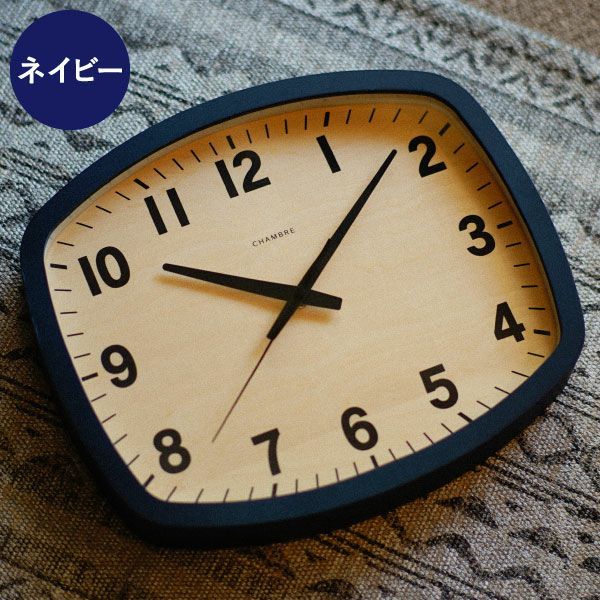 CHAMBRE R-SQUARE CLOCK シャンブル アールスクエアクロック