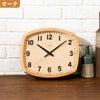 CHAMBRE R-SQUARE CLOCK シャンブル アールスクエアクロック オーク | インテリア雑貨・掛け時計
