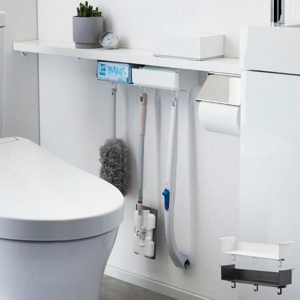 山崎実業 トイレ棚下収納ラック タワー tower | トイレ雑貨・タワー