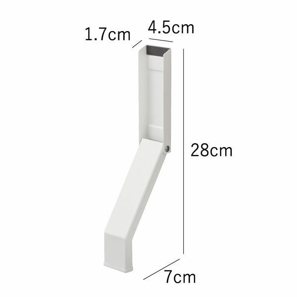 山崎実業 テープで貼りつける折り畳みドアストッパー タワー tower | インテリア雑貨・タワーシリーズ