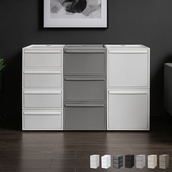 ライクイット クローゼットシステム 引出し S 4個セット | インテリア雑貨・収納ボックス