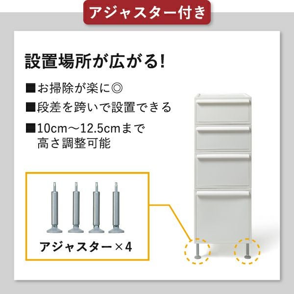 ライクイット クローゼットシステム 引出し S 4個セット | インテリア雑貨・収納ボックス