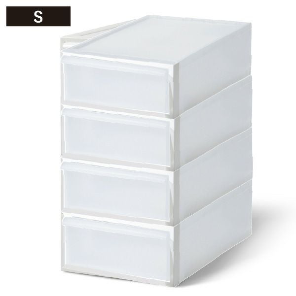 ライクイット クローゼットシステム 引出し S 4個セット | インテリア雑貨・収納ボックス