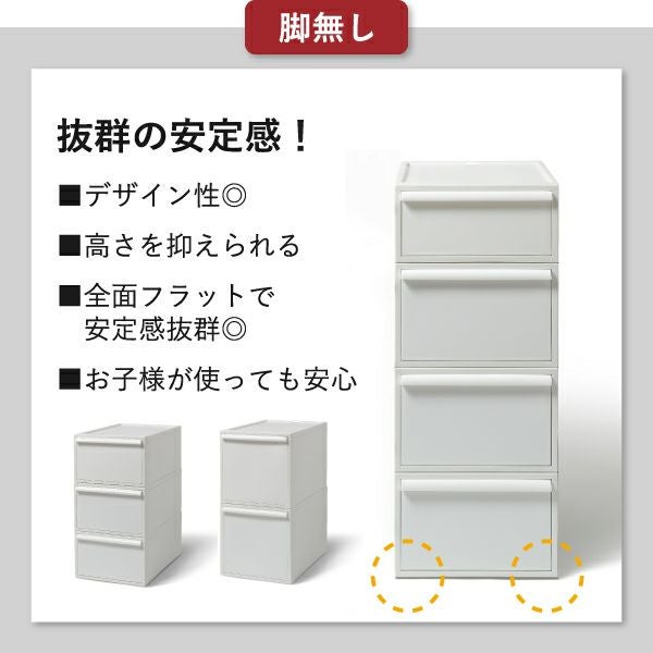 ライクイット クローゼットシステム 引出し S 4個セット | インテリア雑貨・収納ボックス