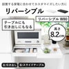 山崎実業 キッチン家電下スライドテーブル タワー tower | キッチン雑貨・タワーシリーズ