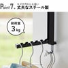 山崎実業 使わない時は折り畳める衣類スチーマー用ドアハンガー タワー tower | インテリア雑貨・タワーシリーズ