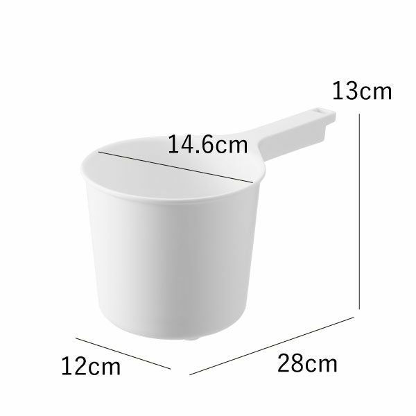 山崎実業 マグネット手おけ ミスト MIST | バスグッズ・風呂おけ