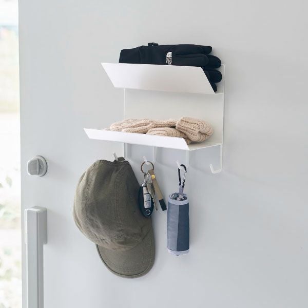 山崎実業 フック付きマグネット手袋ホルダー タワー tower | インテリア雑貨・タワーシリーズ