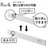 山崎実業 引っ掛け可動式キッチンフック tower | キッチン雑貨・タワーシリーズ