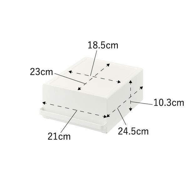 山崎実業 引き出し付きキッチン家電下ラック タワー tower ｜キッチン雑貨・タワーシリーズ