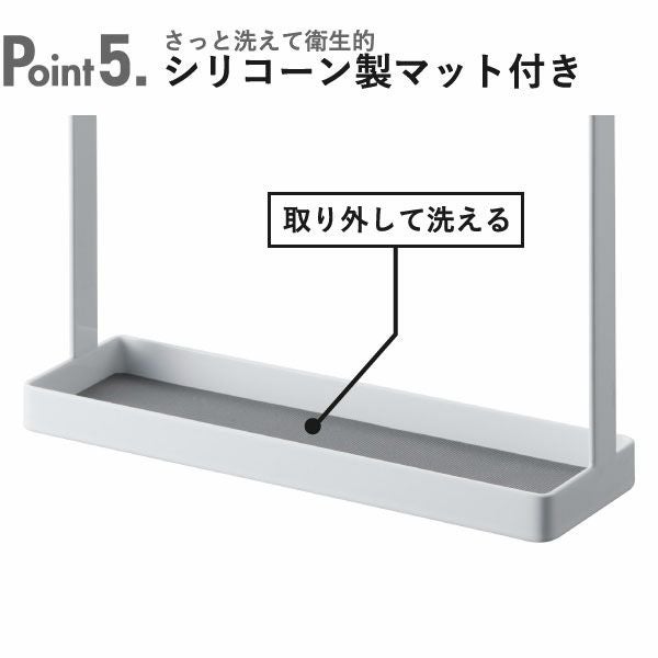 山崎実業 フィルムフックラップホルダー タワー tower | キッチン雑貨・タワーシリーズ