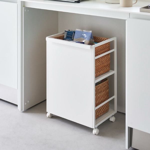 山崎実業 目隠しワゴン タワー tower | インテリア雑貨・タワー