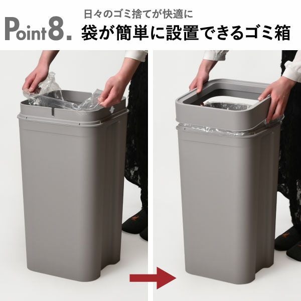 like-it ライクイット マルチパーパスビン 45L | インテリア雑貨・ゴミ箱