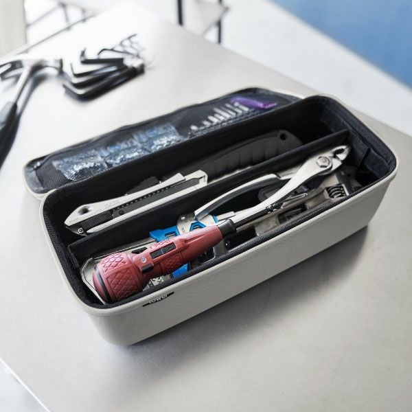 山崎実業 工具バッグ タワー 仕切り付き tower | インテリア雑貨・タワーシリーズ