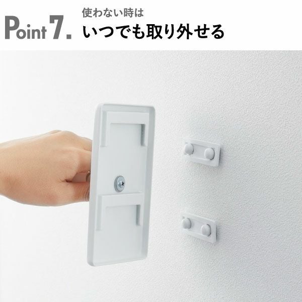 山崎実業 ウォールウクレレフック tower 石こうボード壁対応 | インテリア雑貨・タワーシリーズ