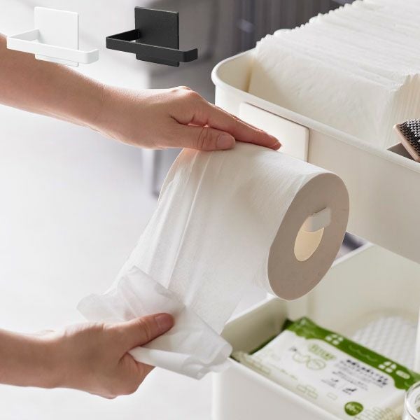 山崎実業 マグネットトイレットペーパーホルダー タワー tower