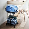 山崎実業 ランドセル収納ラック タワー キャスター付き 2段 tower | インテリア雑貨・タワーシリーズ