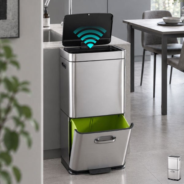EKO ヒマラヤミラージュプラスセンサービン 35L+25L | インテリア雑貨・ゴミ箱