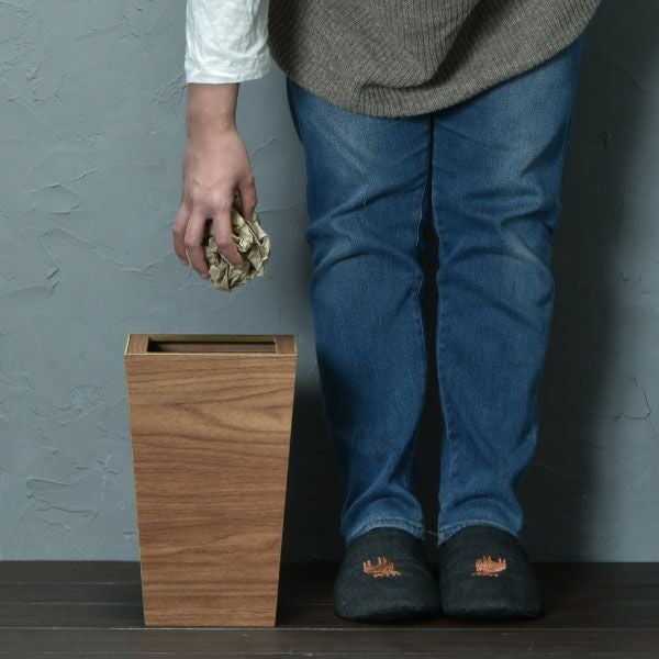 バスク ダストBOX スクエア M角 7L 3個セット | インテリア雑貨・ゴミ箱