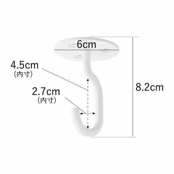 山崎実業 吊り下げできるプランターフック タワー 石こうボード壁対応 tower | インテリア雑貨・タワーシリーズ