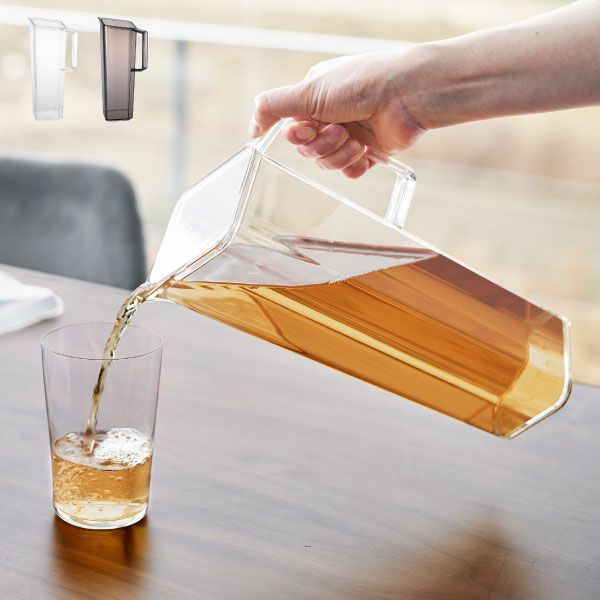 山崎実業 ハンドル付き冷水筒 タワー 1.2L tower | キッチン雑貨・タワーシリーズ