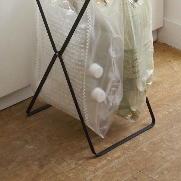 山崎実業 レジ袋スタンド タワー 2個セット tower | インテリア雑貨・タワーシリーズ・ゴミ箱