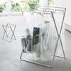 山崎実業 レジ袋3連&45Lゴミ袋スタンド タワー tower 2個セット | インテリア雑貨・ゴミ箱