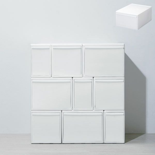 like-it ライクイット 組み合わせて使える収納ケース ワイドM MOS-03L
