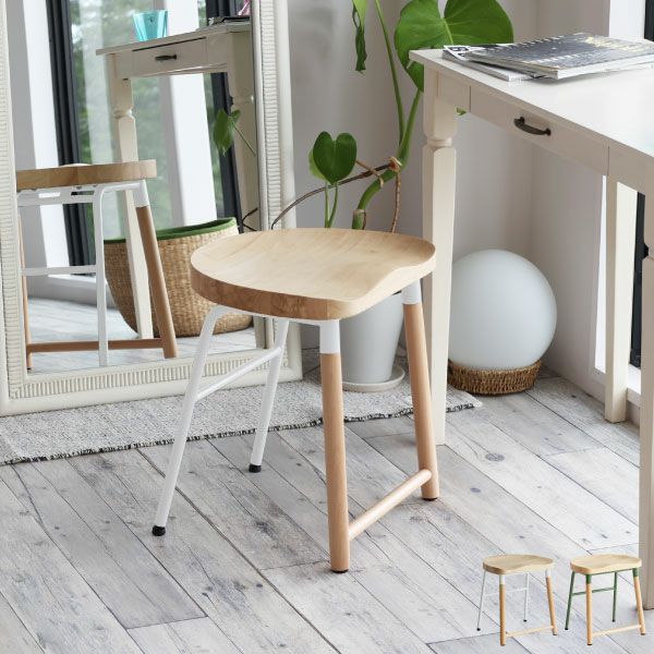 足置き付き ロースツール | スツール・インテリア雑貨