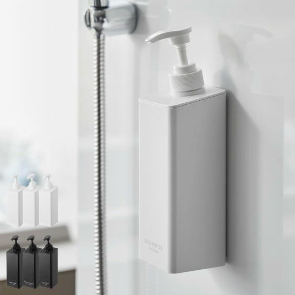 山崎実業 たっぷり洗剤が出るマグネットディスペンサー タワー tower