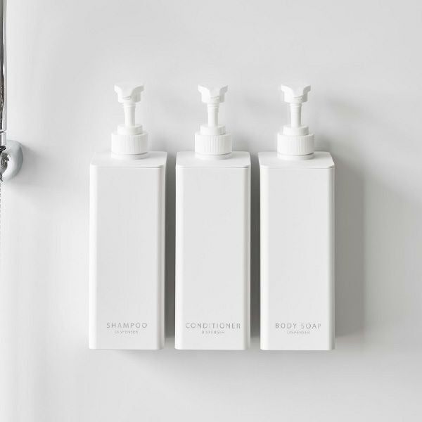 山崎実業 たっぷり洗剤が出るマグネットディスペンサー タワー 3点 