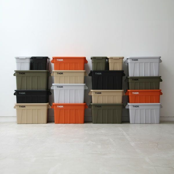 THOR LARGE TOTES DC ソー ラージトート 75L 3個セット | インテリア雑貨・収納ボックス