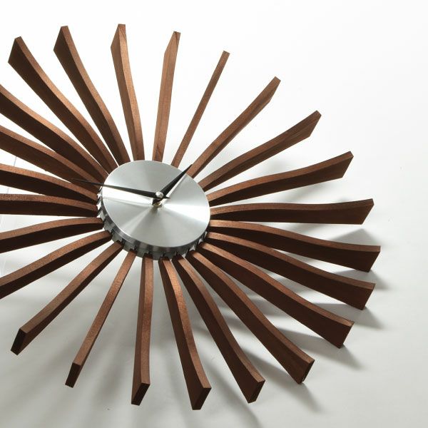 George Nelson ジョージ・ネルソン フラッタークロック マットブラック | インテリア雑貨・掛け時計