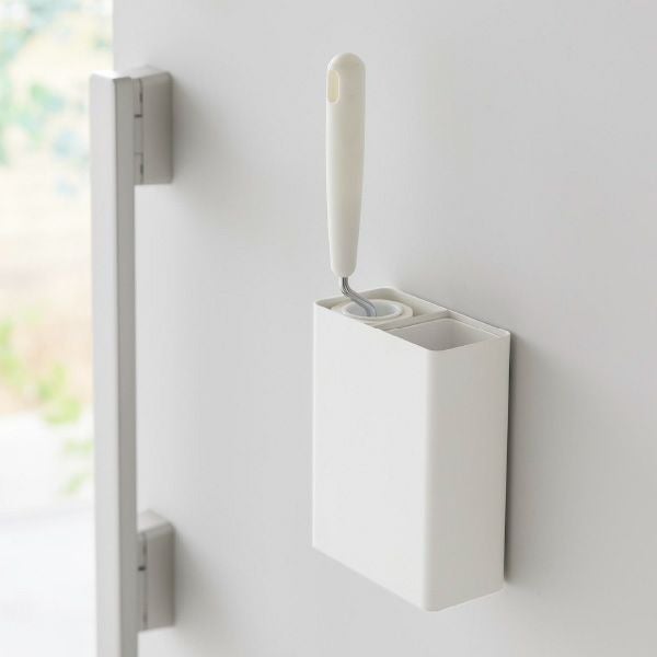 山崎実業 マグネット粘着クリーナースタンド収納＆ダストボックス タワー tower | インテリア雑貨・タワーシリーズ