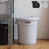 THOR ソー ROUND CONTAINER 23L ふた付き 3個セット | インテリア雑貨・ゴミ箱