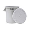 THOR ソー ROUND CONTAINER 38L ふた付き 3個セット | インテリア雑貨・ゴミ箱