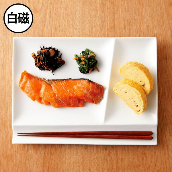 miyama イゾラ パレットプレート L 白磁 | キッチン雑貨・食器 | モノ