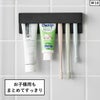 山崎実業 フィルムフック差し込み式歯ブラシ＆チューブホルダー タワー W4 2個組 tower | バスグッズ・タワーシリーズ