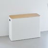 山崎実業 蓋付きトイレ用品収納 リン RIN | インテリア雑貨・リンシリーズ