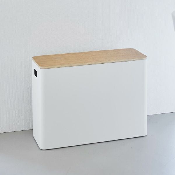 山崎実業 蓋付きトイレ用品収納 リン RIN | インテリア雑貨・リンシリーズ