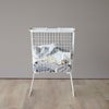 山崎実業 折り畳み脚付きランドリーバスケット tosca | インテリア雑貨・トスカシリーズ
